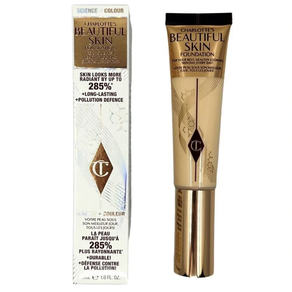 Charlotte Tilbury Beautiful Skin Foundation in 1 Neutral NIB